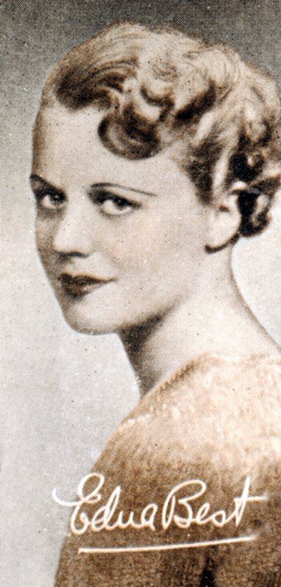 Edna Best 1900-1974, atriz britânica de teatro e tela, 1935 de Unbekannt