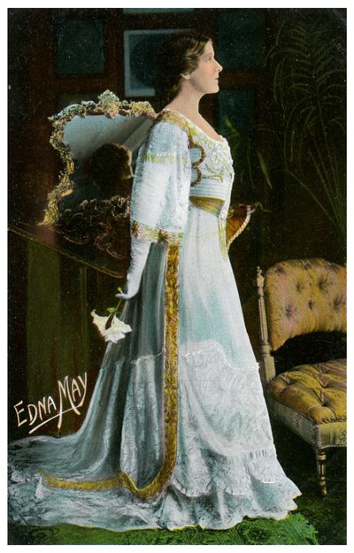 Edna May, atriz e cantora americana, c1900-1919 de Unbekannt