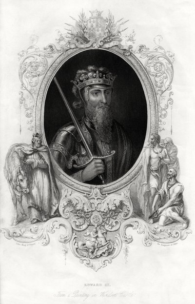 Eduardo III, rei da Inglaterra, 1860 de Unbekannt