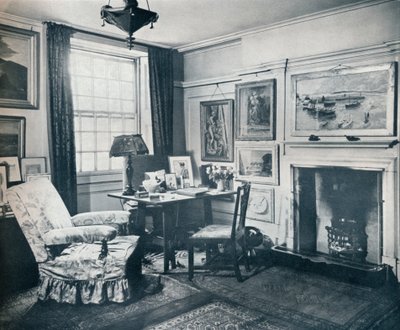 Sala de estar de Edward Marshs, c1934 de Unbekannt