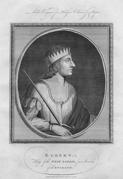 Egbert, rei de Wessex, 1786. de Unbekannt