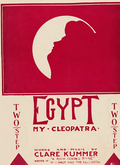 Egito, minha Cleópatra, 1904. de Unbekannt