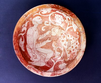 Tigela de cerâmica egípcia, século c11 de Unbekannt