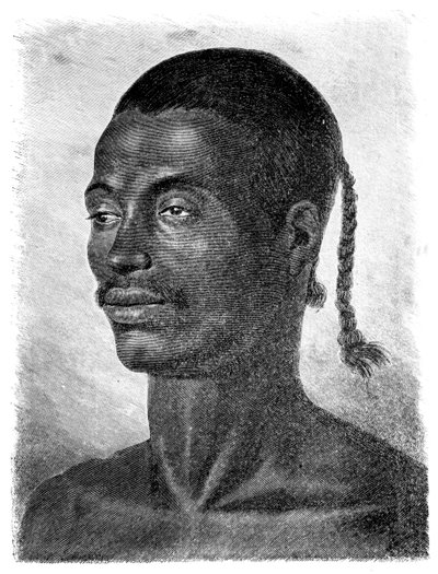 Retrato egípcio, 1881 de Unbekannt
