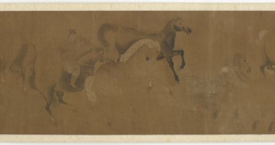 Oito Corcéis e um Noivo, dinastia Ming ou Qing, século XVII. de Unbekannt