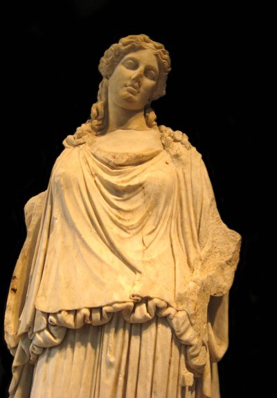 Eirene, a Deusa da paz, cópia romana de um original grego, 1º H. 1º cen. DE ANÚNCIOS de Unbekannt