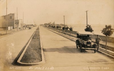 El Malecon, Cienfuegos, Cuba, c1910. de Unbekannt