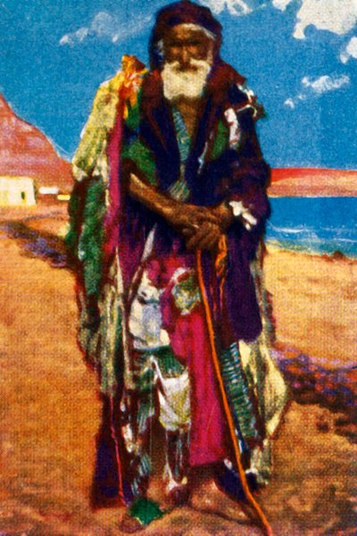 Mendigo idoso, Egito, c1928. de Unbekannt