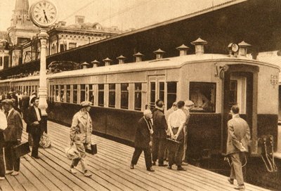 Trem elétrico de várias unidades, Moscou, URSS, década de 1920 de Unbekannt
