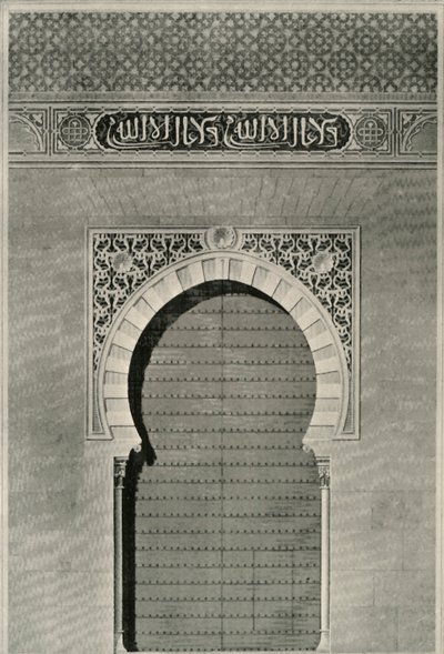 Elevação do antigo portão da justiça, século XIX, 1907. de Unbekannt