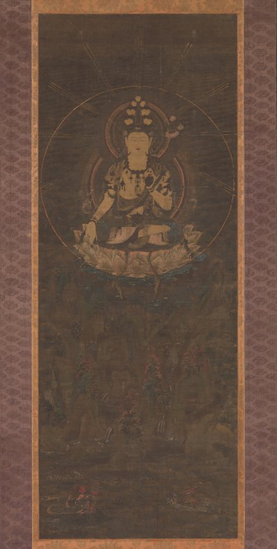 Kannon de onze cabeças no Monte Fudaraka, século XIII. de Unbekannt