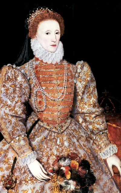 Elizabeth I, rainha da Inglaterra e Irlanda, c1588 de Unbekannt