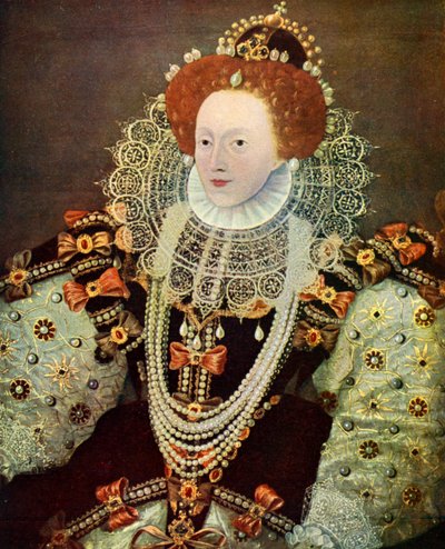 Elizabeth I, rainha da Inglaterra e Irlanda, c1588, c1902-1905 de Unbekannt