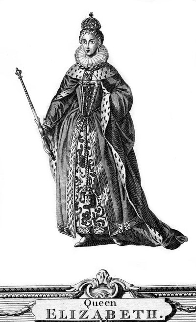 Elizabeth I da Inglaterra, 1533-1603 de Unbekannt