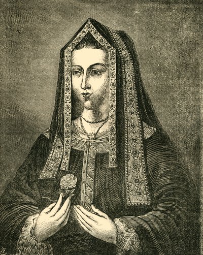 Elizabeth, esposa de Henrique VII, 1881. de Unbekannt