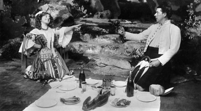 Ellaline Terriss e Seymour Hicks em The Gay Gordons, c1907 de Unbekannt