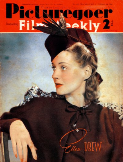 Ellen Drew 1915-2003, atriz americana, 1940 de Unbekannt