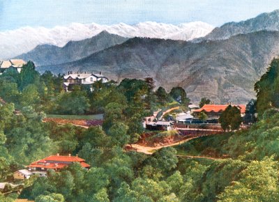 Elysium Hill, Simla, Índia, início do século XX de Unbekannt