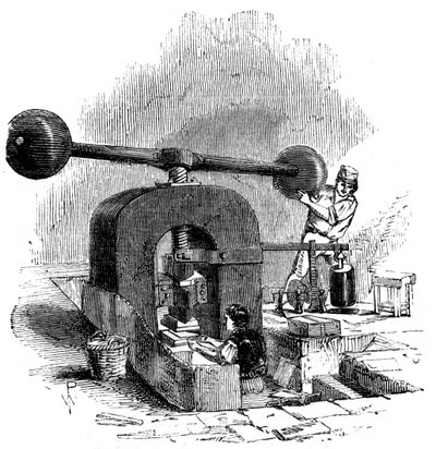Prensa de gravação, 1886 de Unbekannt