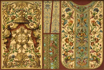 Bordado, tapeçaria em pele, ourivesaria, séculos XVII, XVIII e XIX, 1898. de Unbekannt