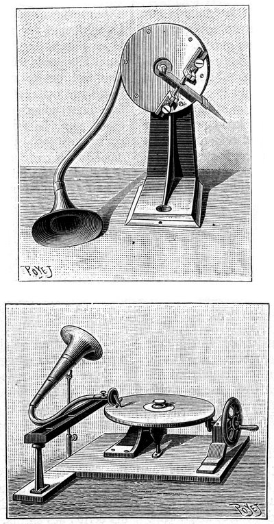 Grampo de Emile Berliners, c1888 de Unbekannt