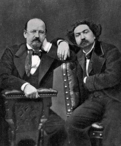 Emile Erckmann e Alexandre Chatrian, escritores franceses, 1887 de Unbekannt