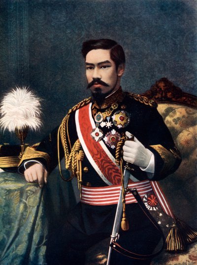 Imperador Meiji do Japão, final do século XIX e início do século XX de Unbekannt