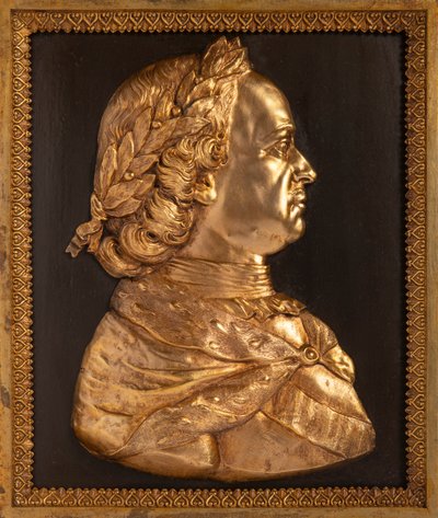 Imperador Pedro I, o Grande Baixo-relevo, século XIX. de Unbekannt