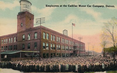 Funcionários da Cadillac Motor Car Company, Detroit, c1930s. de Unbekannt