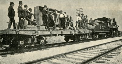 A caminho do estúdio ao ar livre, 1901. de Unbekannt
