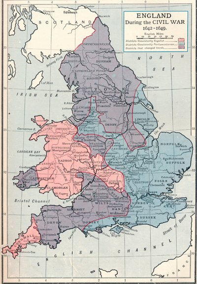 Inglaterra durante a Guerra Civil, 1642-1649 1905 de Unbekannt