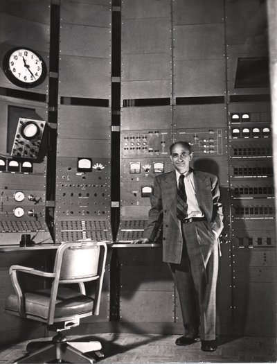 Enrico Fermi, físico nuclear americano nascido na Itália, c1942 de Unbekannt