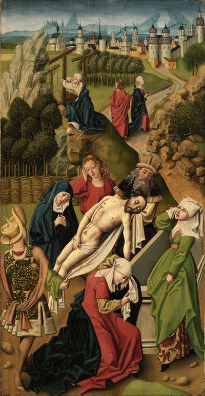 Sepultamento, século XV. de Unbekannt