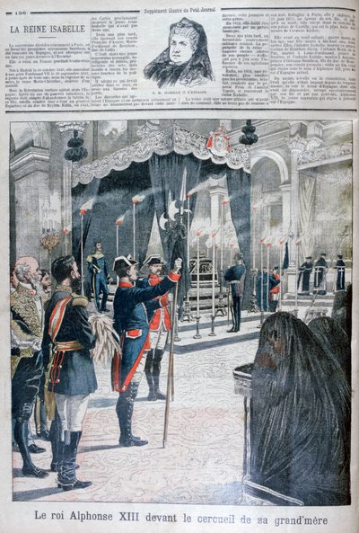 Enterro de Isabel II da Espanha, Mosteiro de El Escorial, 1904 de Unbekannt