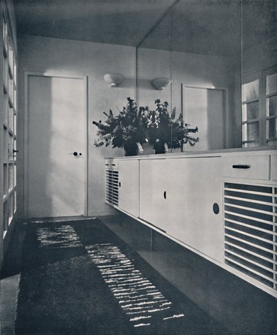 Lobby de entrada em madeira de arbustos, Chalfont St. Giles, 1936 de Unbekannt