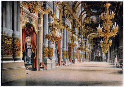 Entrada do Palais Garnier, Paris, c1900 de Unbekannt