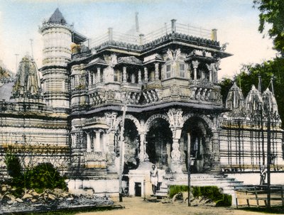 Entrada para o túmulo de Huthi Singhs, Ahmedabad, Índia, início do século XX de Unbekannt