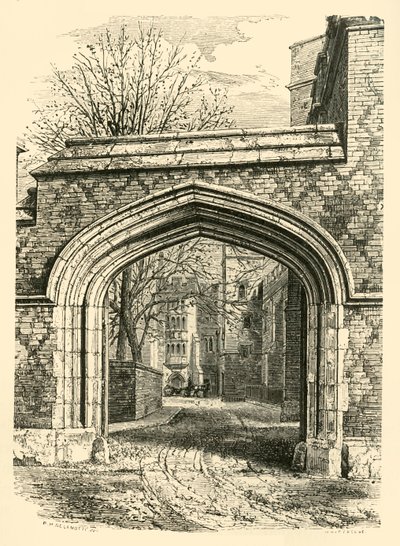 Entrada para Westons Yard, 1911. de Unbekannt