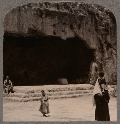 Entrada para os túmulos dos juízes, c1900 de Unbekannt