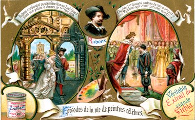 Episódios da vida de pintores famosos: Rubens, c1900 de Unbekannt