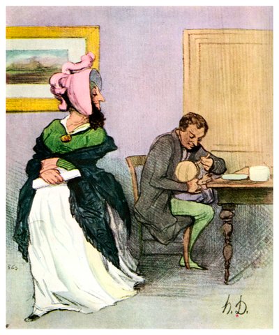 Igualdade dos sexos: Les Bas Bleus, século XIX 1956 de Unbekannt