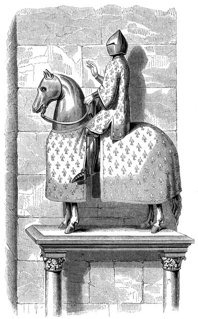 Estátua equestre do rei Filipe le Bel, 1575 1849 de Unbekannt