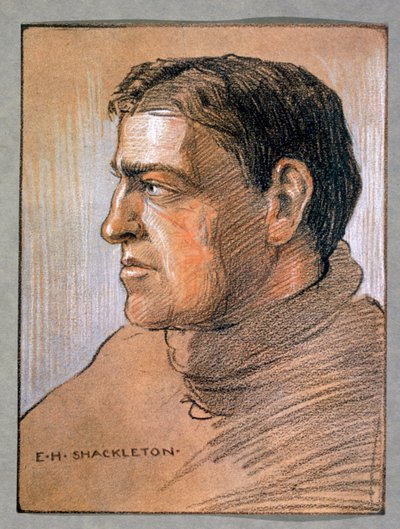 Ernest Shackleton, explorador britânico, c1909 de Unbekannt