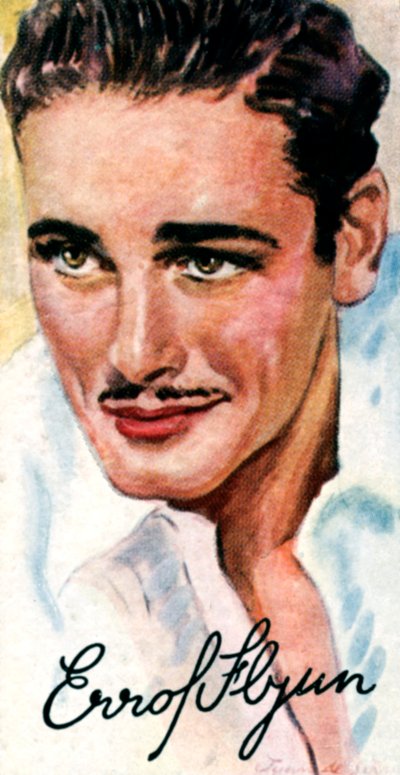 Errol Leslie Thomson Flynn, 1909-1959, ator de cinema australiano, século 20 de Unbekannt