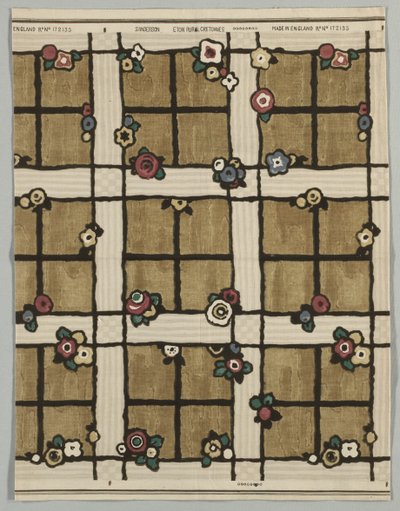 Eton Rural Cretonne No. 172135, final do século XIX. de Unbekannt