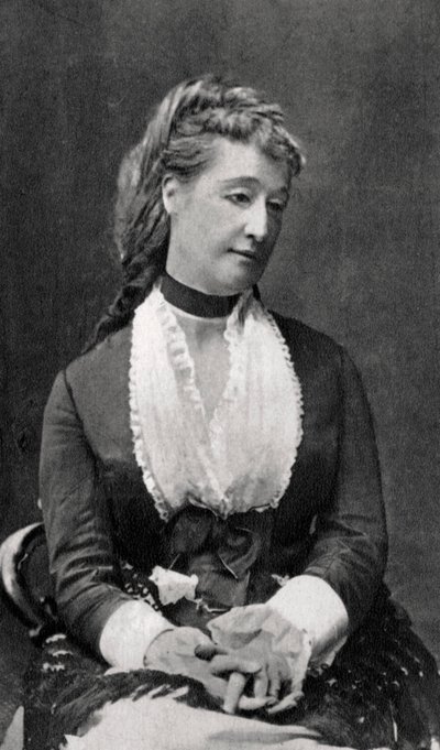 Eugenie de Montijo, imperatriz consorte de Napoleão III da França, c1865-1875 de Unbekannt
