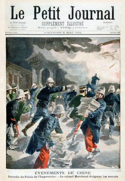 Eventos na China, incidente no Palácio Imperial, 1901 de Unbekannt