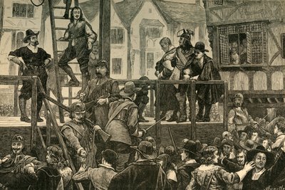 Execução de Tomkins e Challoner, 1897. de Unbekannt