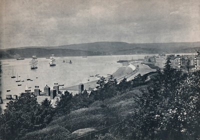 Exmouth - vista mostrando a praia e a margem oposta, 1895 de Unbekannt