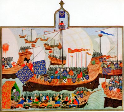 Expedição para enfrentar corsários africanos, 1390 de Unbekannt
